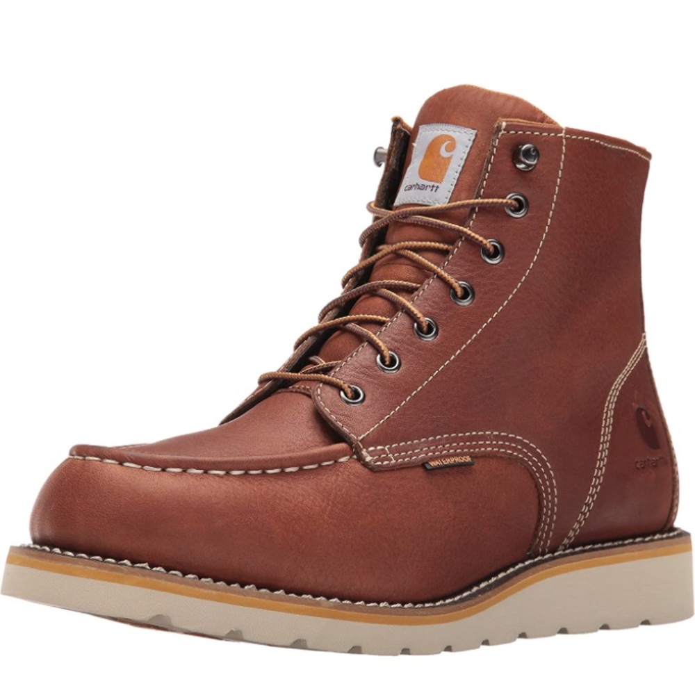 Carhartt Men's 6 Inch Waterproof Wedge Soft Toe Work Boot